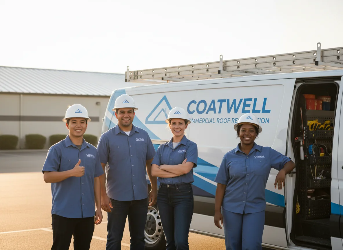 Commercial roof coating company in Trumbauersville, PA